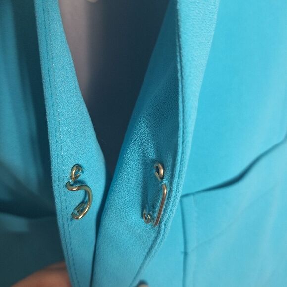 Trina Turk Womens Blazer Classic Modley Career Officecore Preppy Bridal Sz 8 - Picture 9 of 14